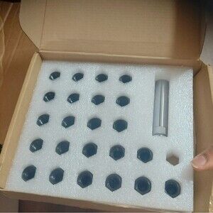 Black and Silver Computer Parts Set Missing One Set